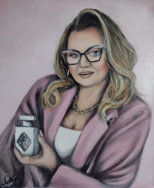 Portret olejny na płótnie na zamówienie - zdjęcie 2