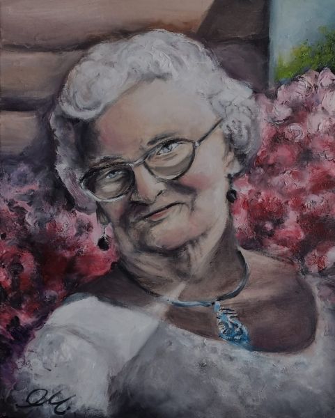 Portret olejny na płótnie na zamówienie - zdjęcie 1