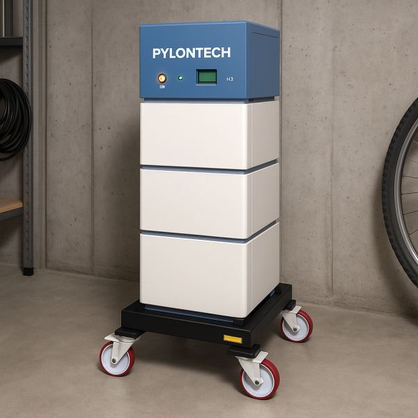 Stelaż stojak magazyn energii solar mobilny Pylontech BYD Kon-Tec - zdjęcie 2