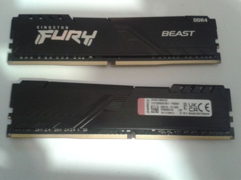  Pamięć RAM kingston DDR4 do komputera stacjonarnego. - zdjęcie 3