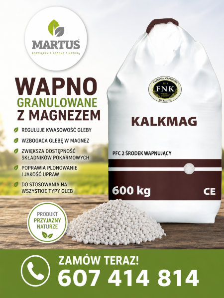Wapno granulowane z magnezem KalkMag - zdjęcie 1