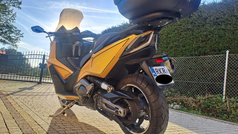 Kymco AK 550 | Salon PL | 0 zł władu | Nowy pas | Kufer Shad Sh59X  - zdjęcie 7