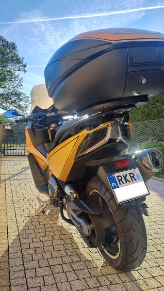 Kymco AK 550 | Salon PL | 0 zł władu | Nowy pas | Kufer Shad Sh59X  - zdjęcie 2