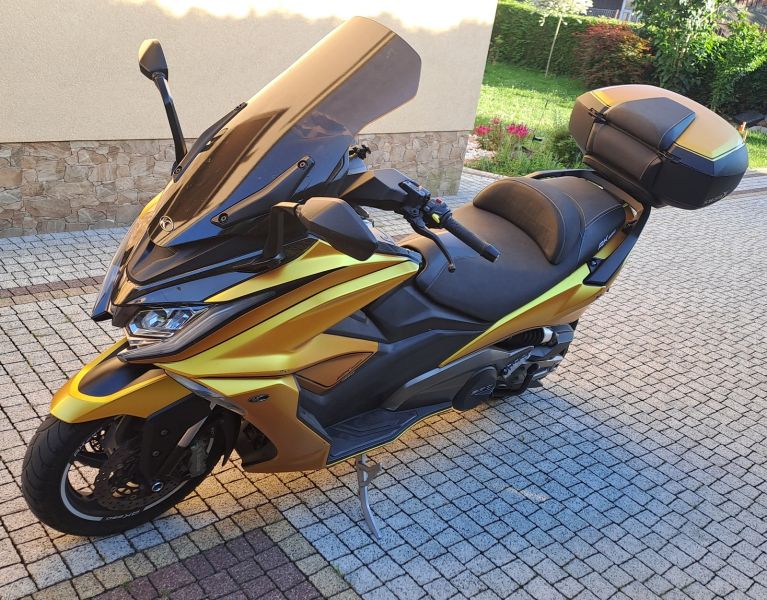 Kymco AK 550 | Salon PL | 0 zł władu | Nowy pas | Kufer Shad Sh59X  - zdjęcie 1