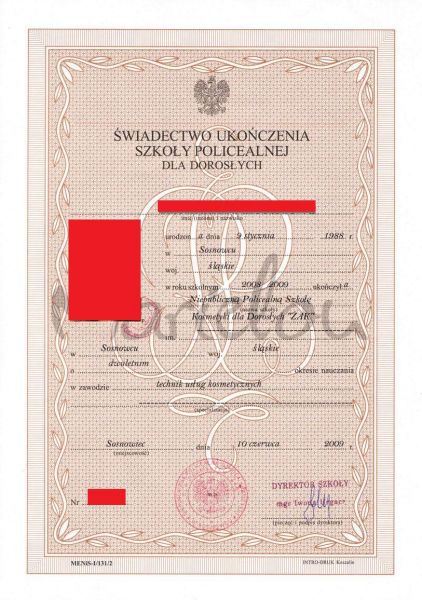 Dyplom studia, liceum, technikum, matura + pełna dokumentacja. - zdjęcie 1