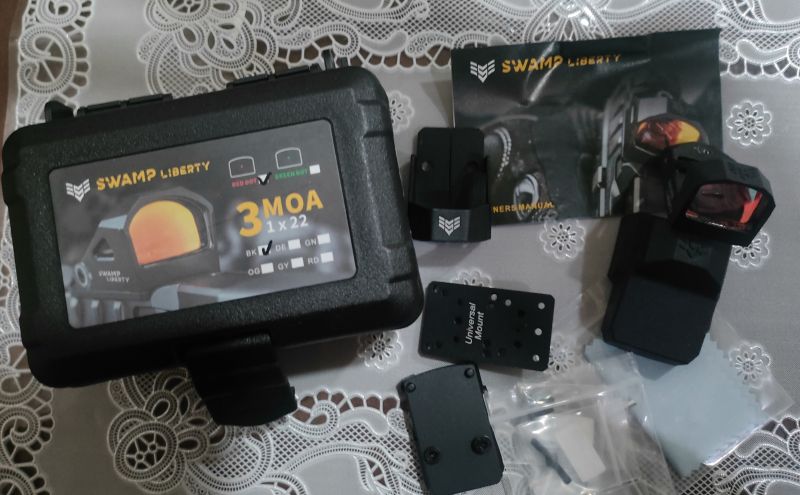 Nowy Kolimator Swampfox Liberty kompletny zestaw  - zdjęcie 2