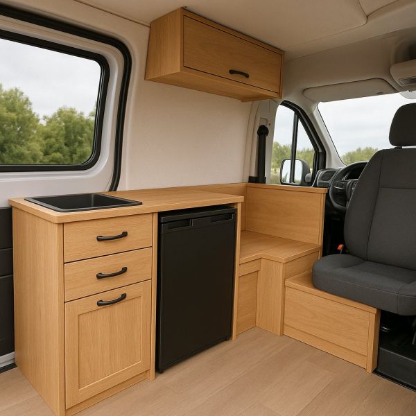 Wyposażenie meble do kampera na wymiar - Camper furniture Food truck - zdjęcie 4