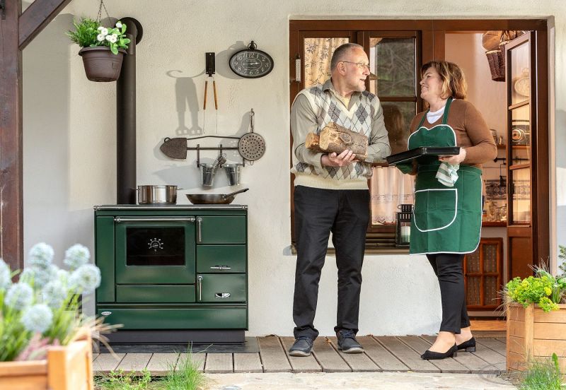 Solidne kuchnie węglowe z szamotowym paleniskiem. - zdjęcie 9