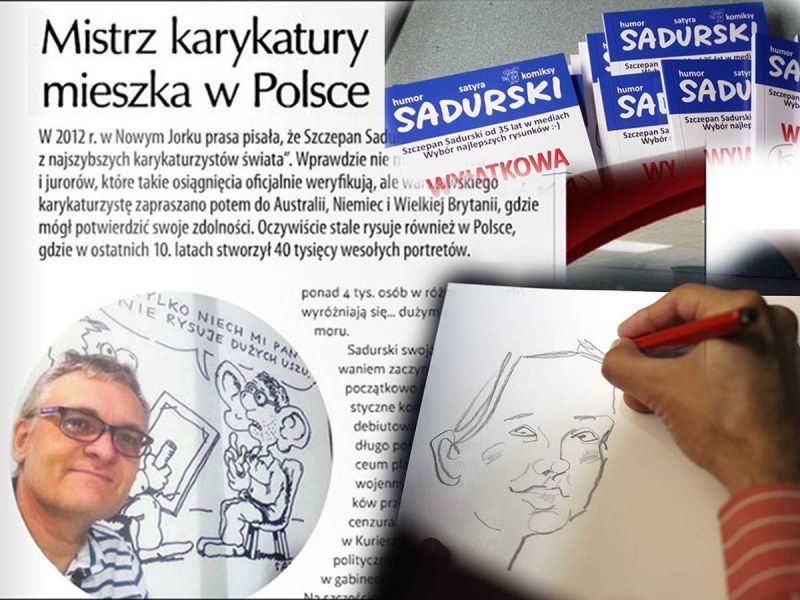 Najszybszy karykaturzysta świata na twojej imprezie. Cała Polska - zdjęcie 1