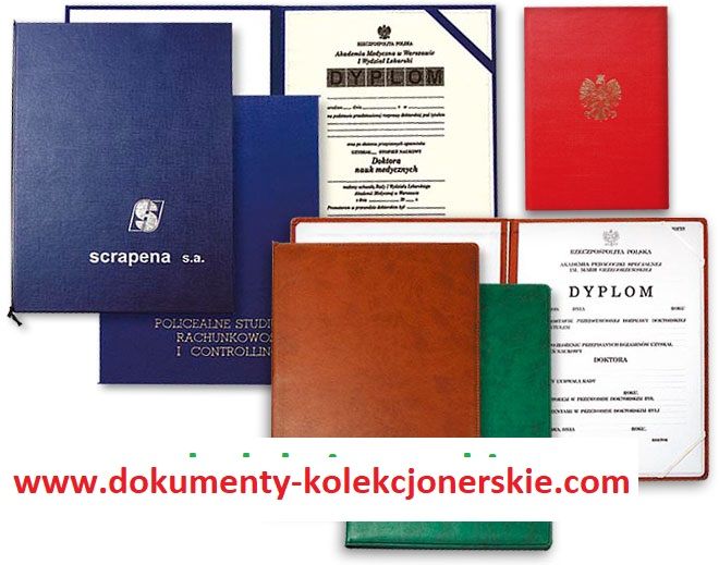 Dyplomy studiów wyższych. Matura. Świadectwa. Wszystko legalnie - zdjęcie 1