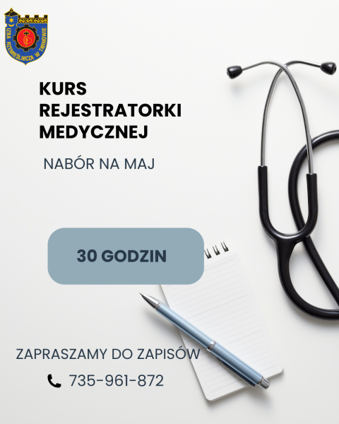 Kurs rejestratorki medycznej  - zdjęcie 1