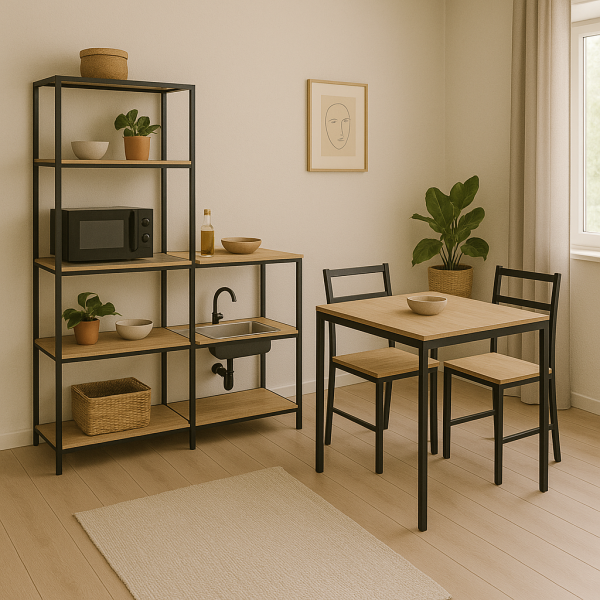 Zabudowa mikro apartamentów meble na wymiar domki kontenerowe - zdjęcie 4