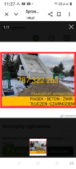 Sprzedaż transport piasek Budziwôj Tyczyn tel 787322263