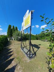 Stelaż reklamowy na reklamę stojak baner reklama