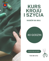 Kurs kroju i szycia 