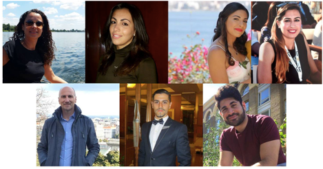 From top left; Ms. Graziella Galea, Ms. Tiziana Zammit, Ms. Samantha Tabone, Ms. Brenda Muscat. From bottom left; Dr. Andrew Decelis, Mr. Jean Claude Dimech, Mr. Paul Calleja.