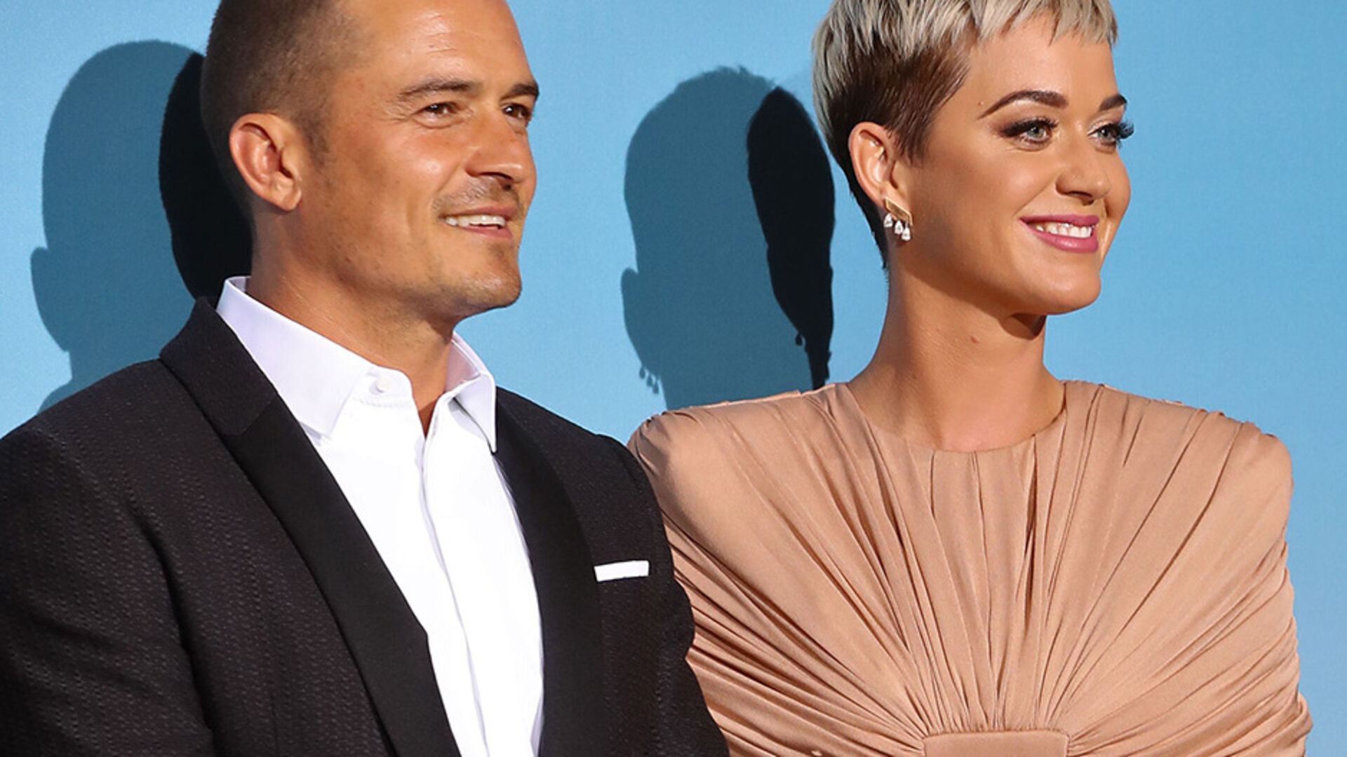 Katy Perry und Orlando Bloom auf dem roten Teppich