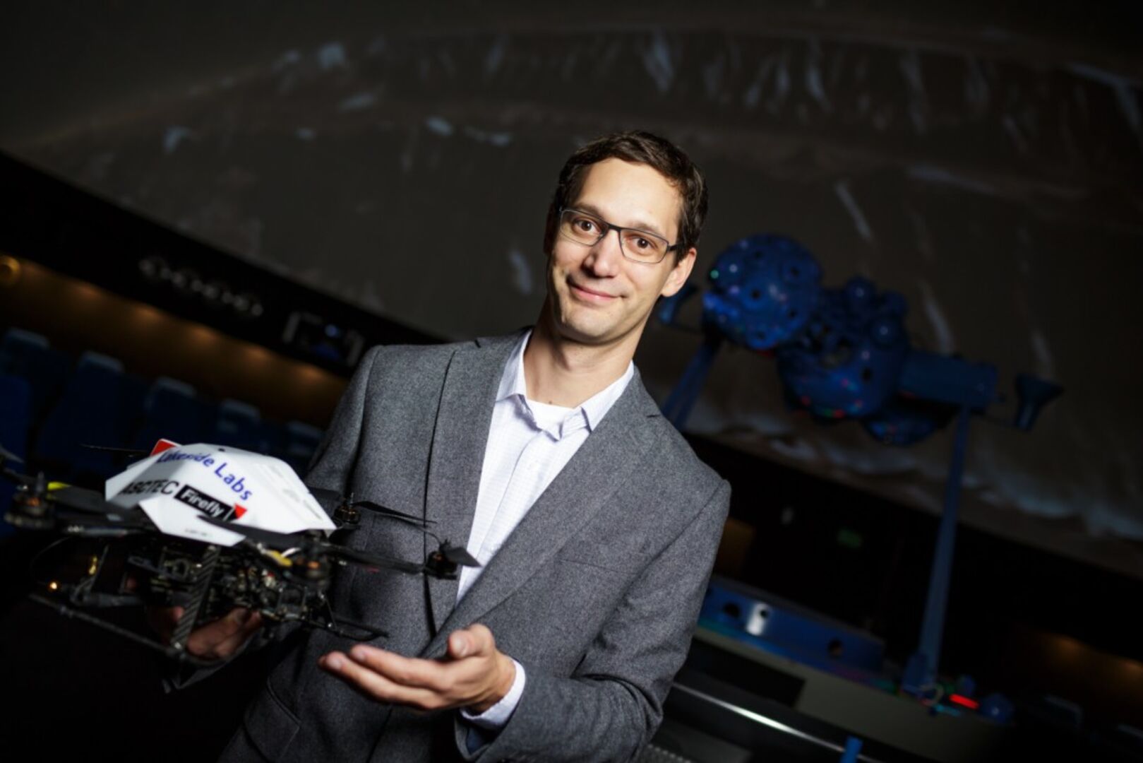 Stephan Weiss' hat die Drohnennavigation mitentwickelt