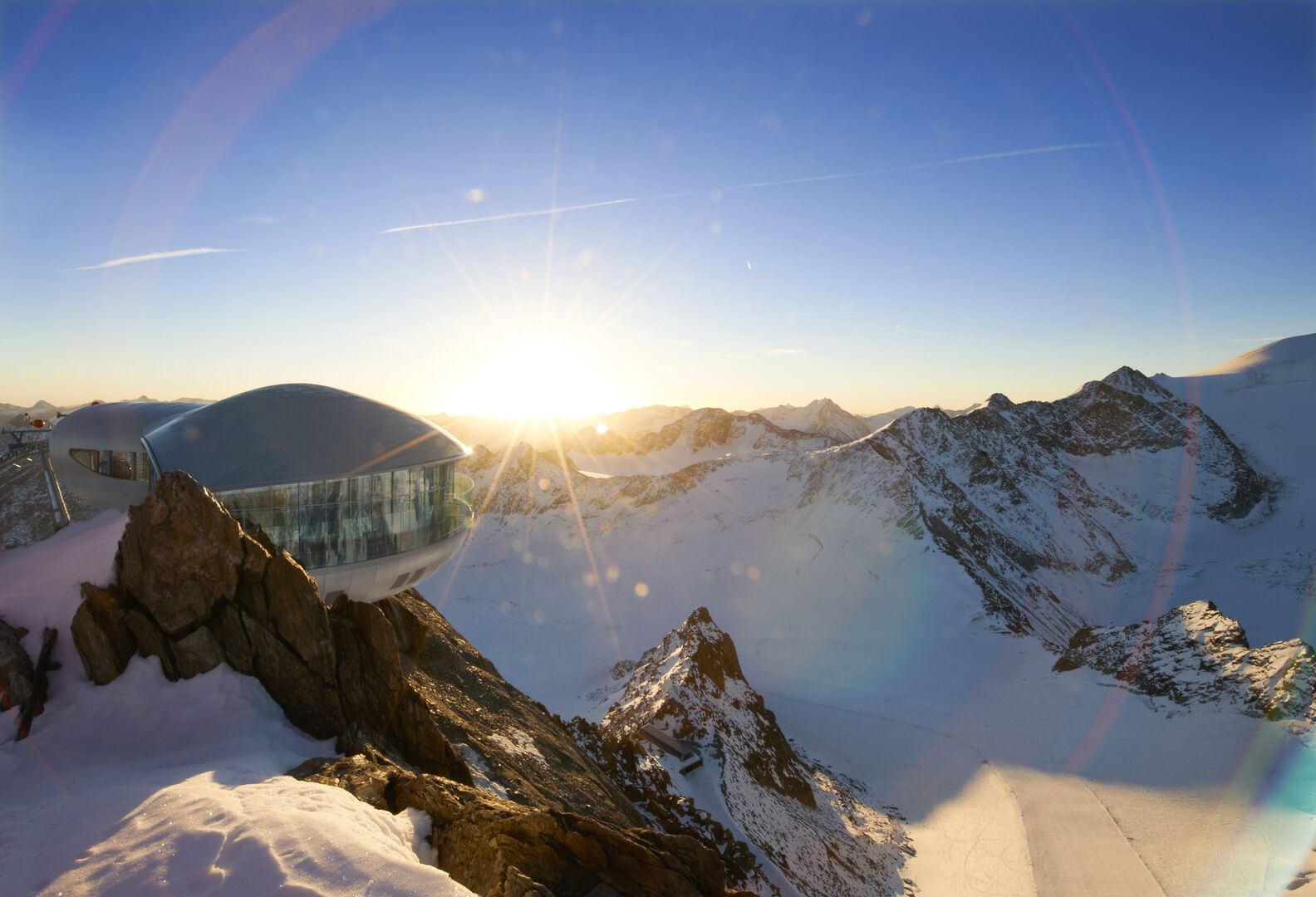 Café 3.340 am Pitztaler Gletscher