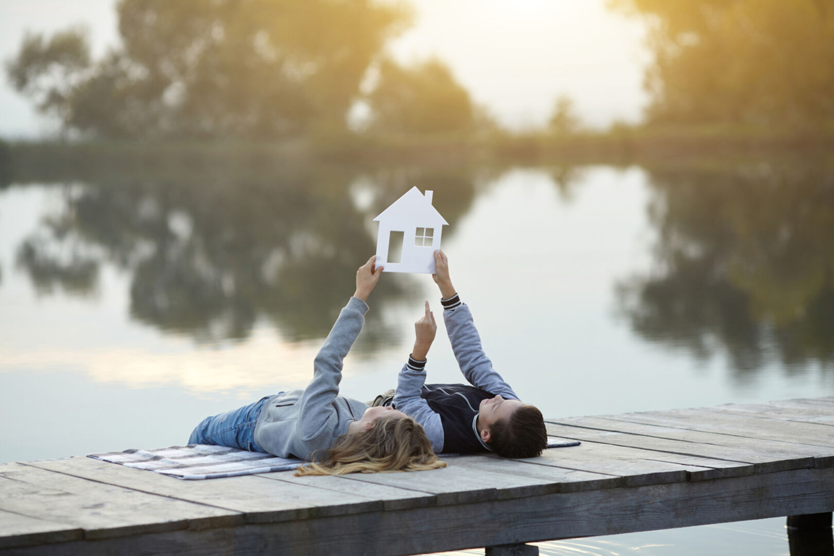 Österreicher wohnen gern am Wasser.
