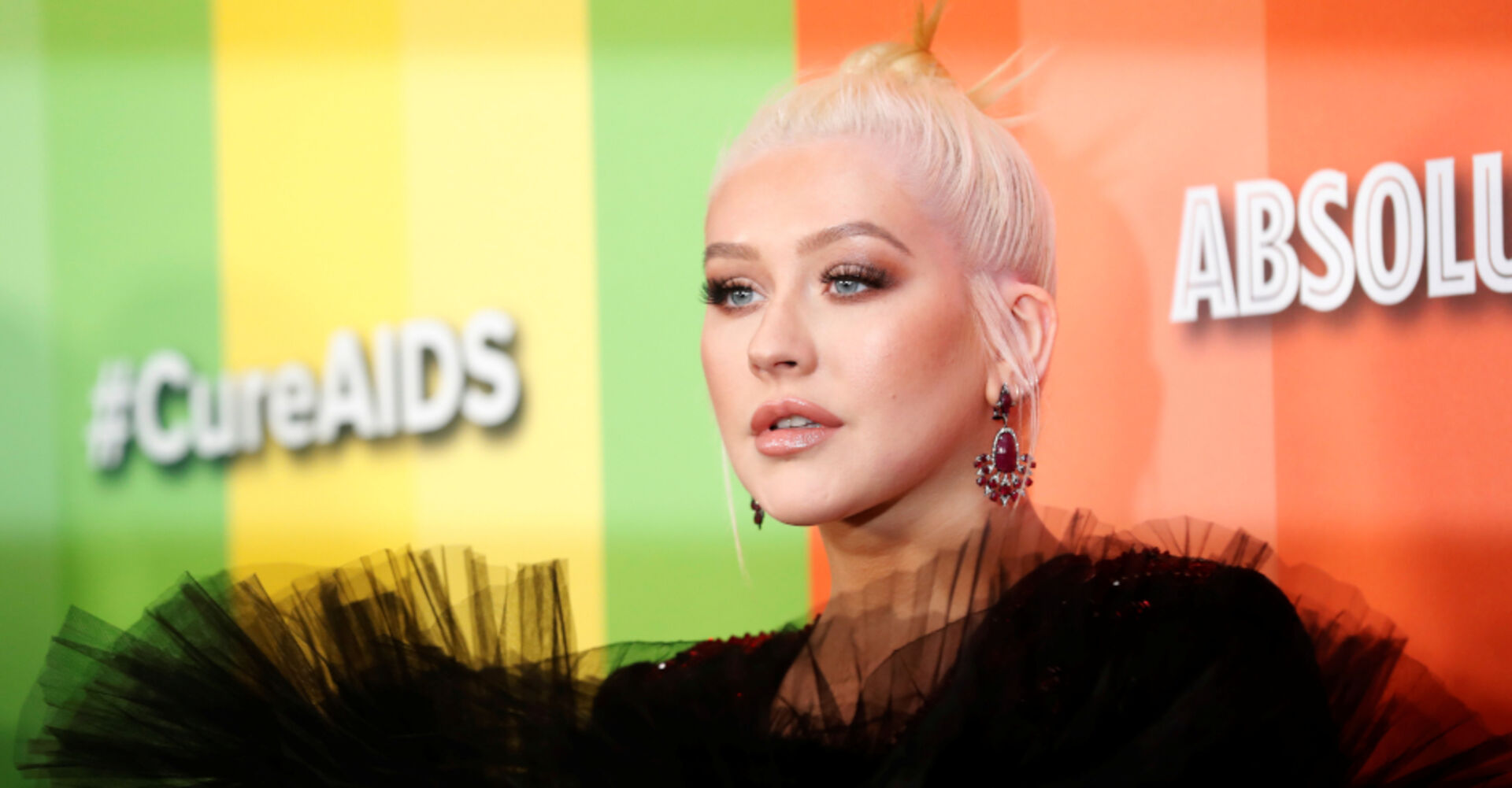 Christina Aguilera 10th amfAR Gala