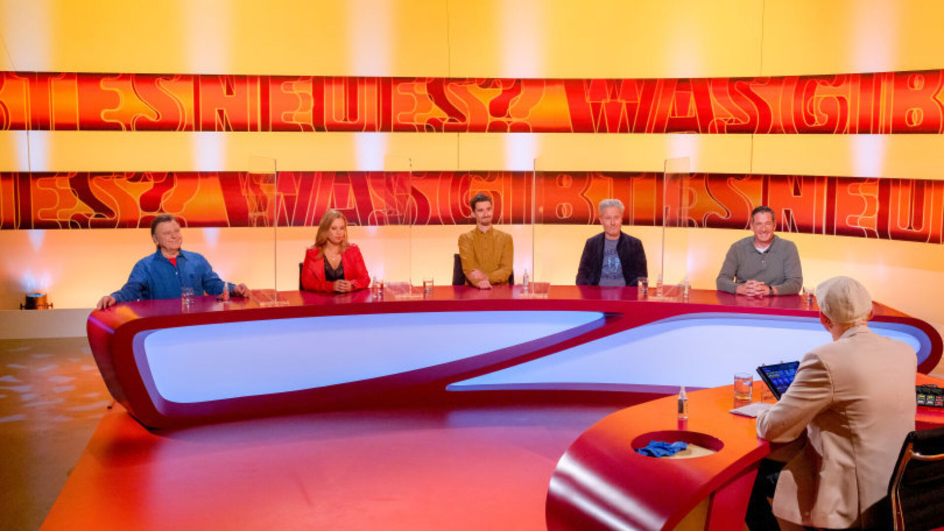 Das Rateteam der Sendung "Was gibt es Neues".