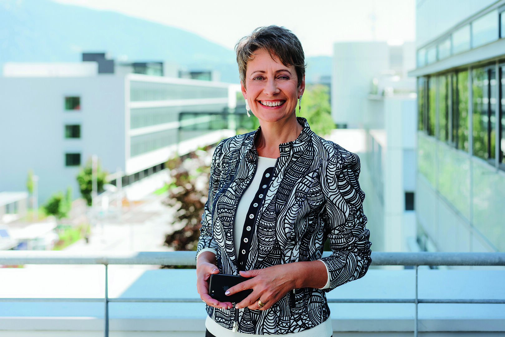 Vorstandsvorsitzende Sabine Herlitschka | Credit: Infineon Technologies Austria AG