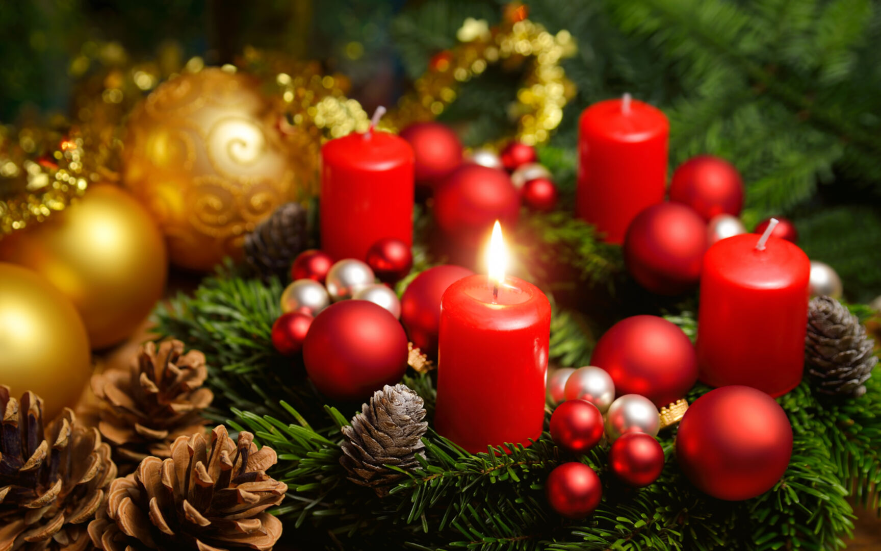 Dieses Jahr ist der Adventskranz gar nicht so einfach zu finden.