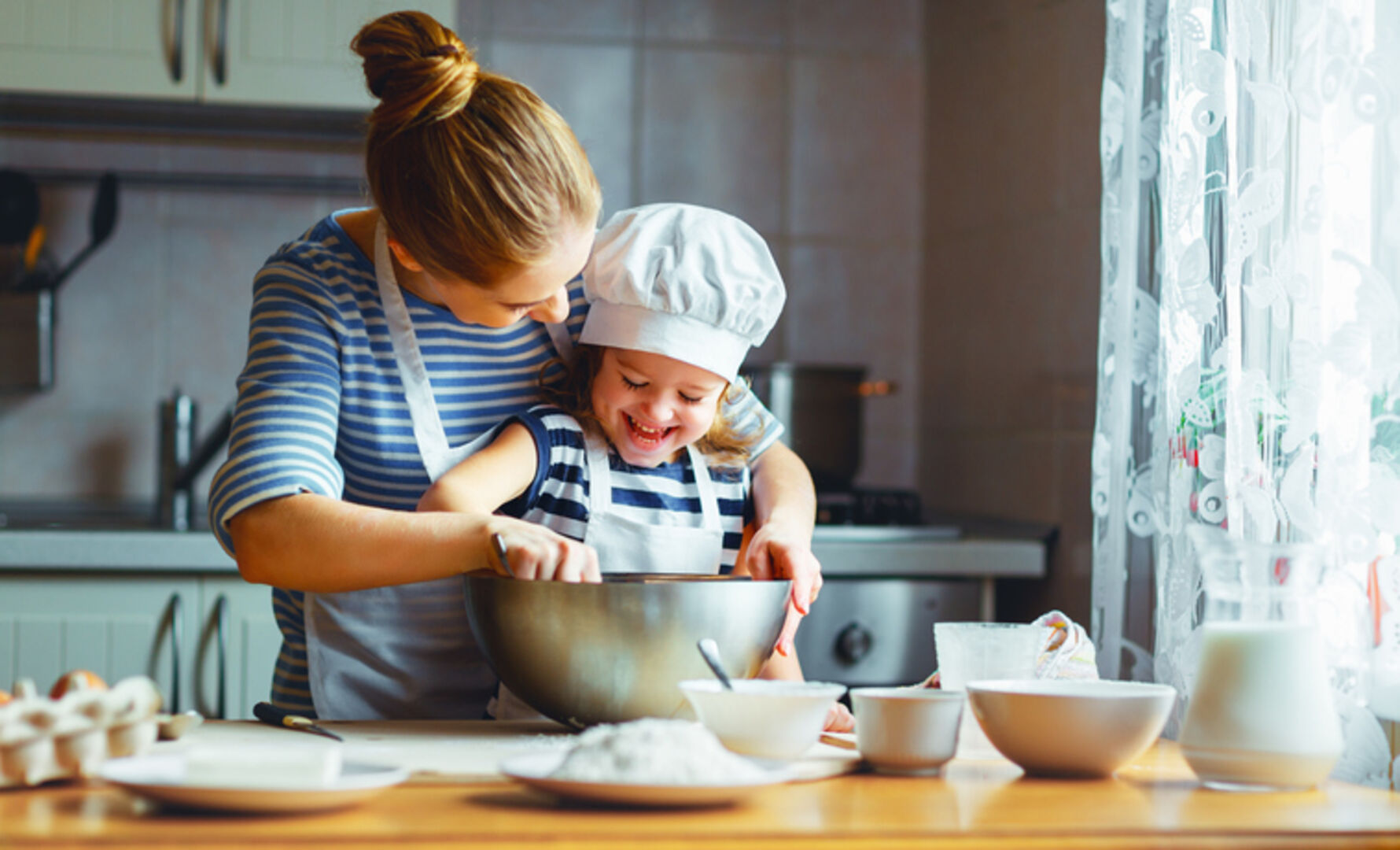 Kuchenbacken mit Kindern