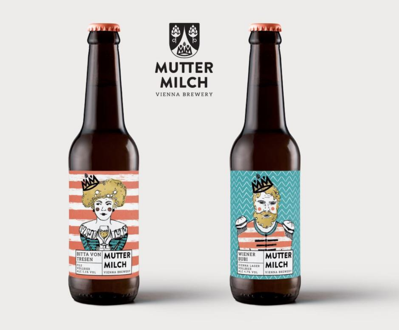 Biersorten der Microbraucherei Muttermilch