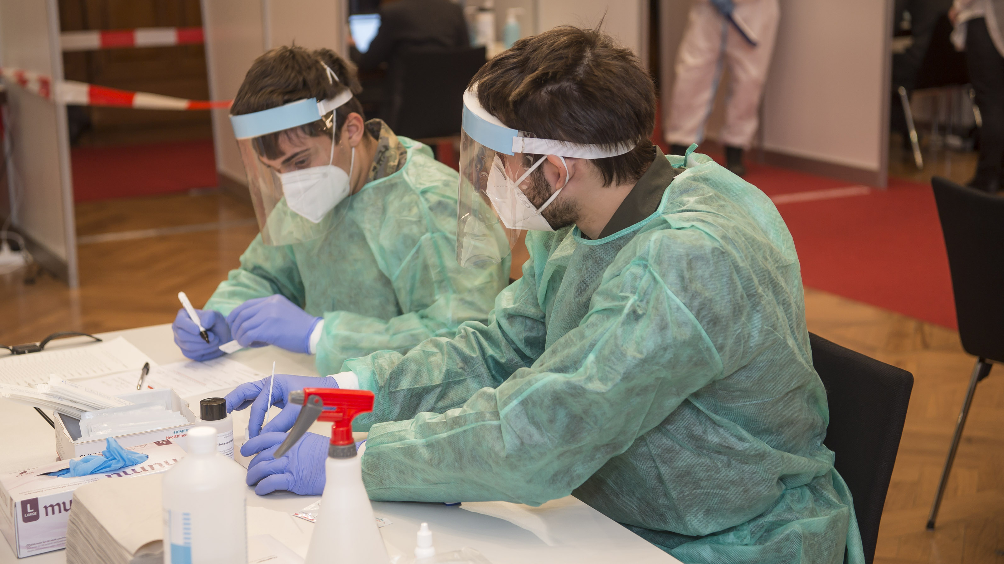 Corona-Massentests in der Steiermark