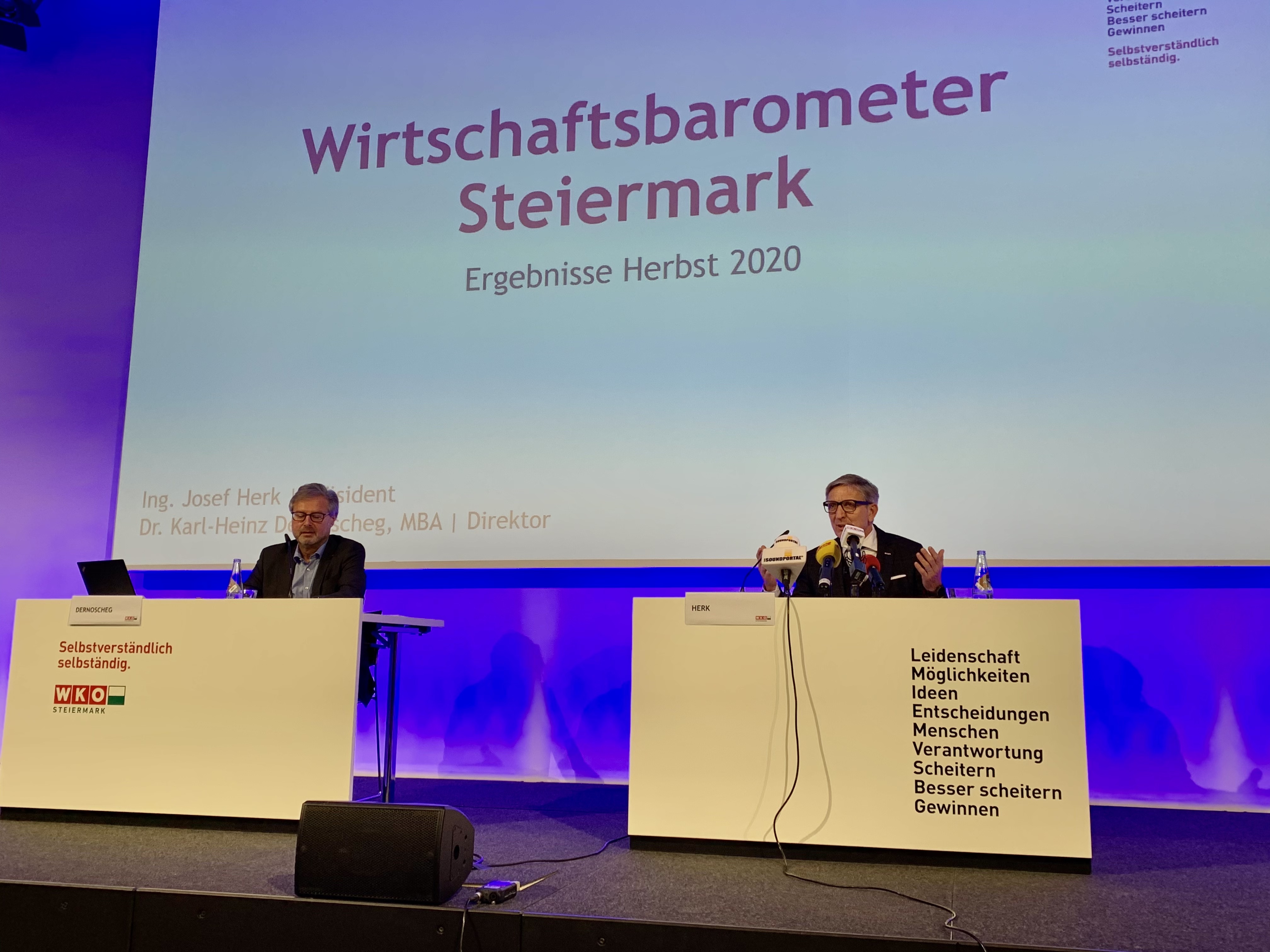 Josef Herk und Karl-Heinz Dernoscheg