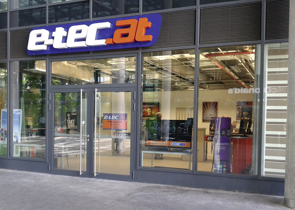 Eingang Unternehmen e-tec