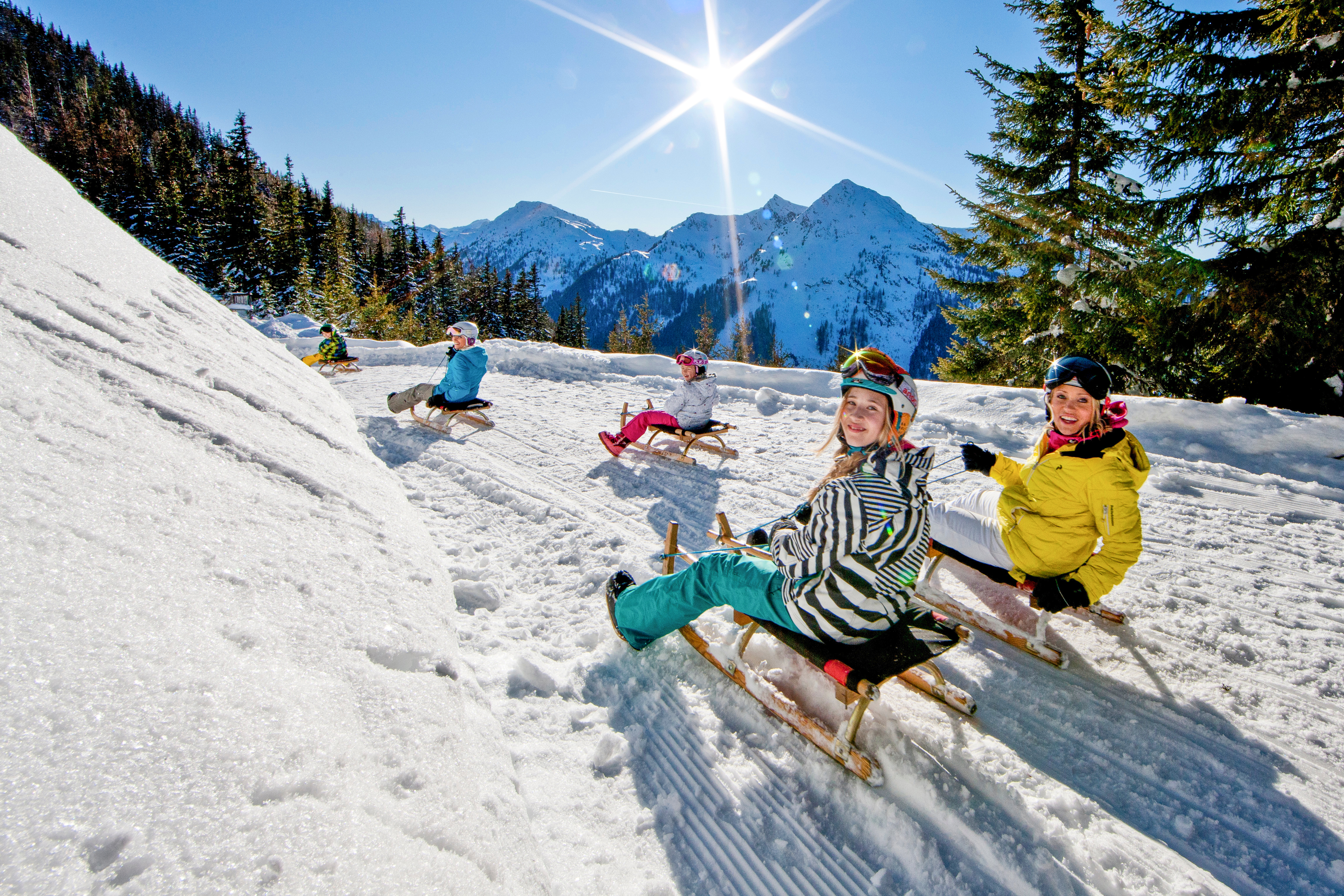 Rodeln Hochwurzen | Credit: TVB Schladming, Tom Lamm