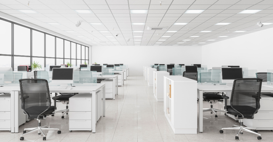 Leeres Büro