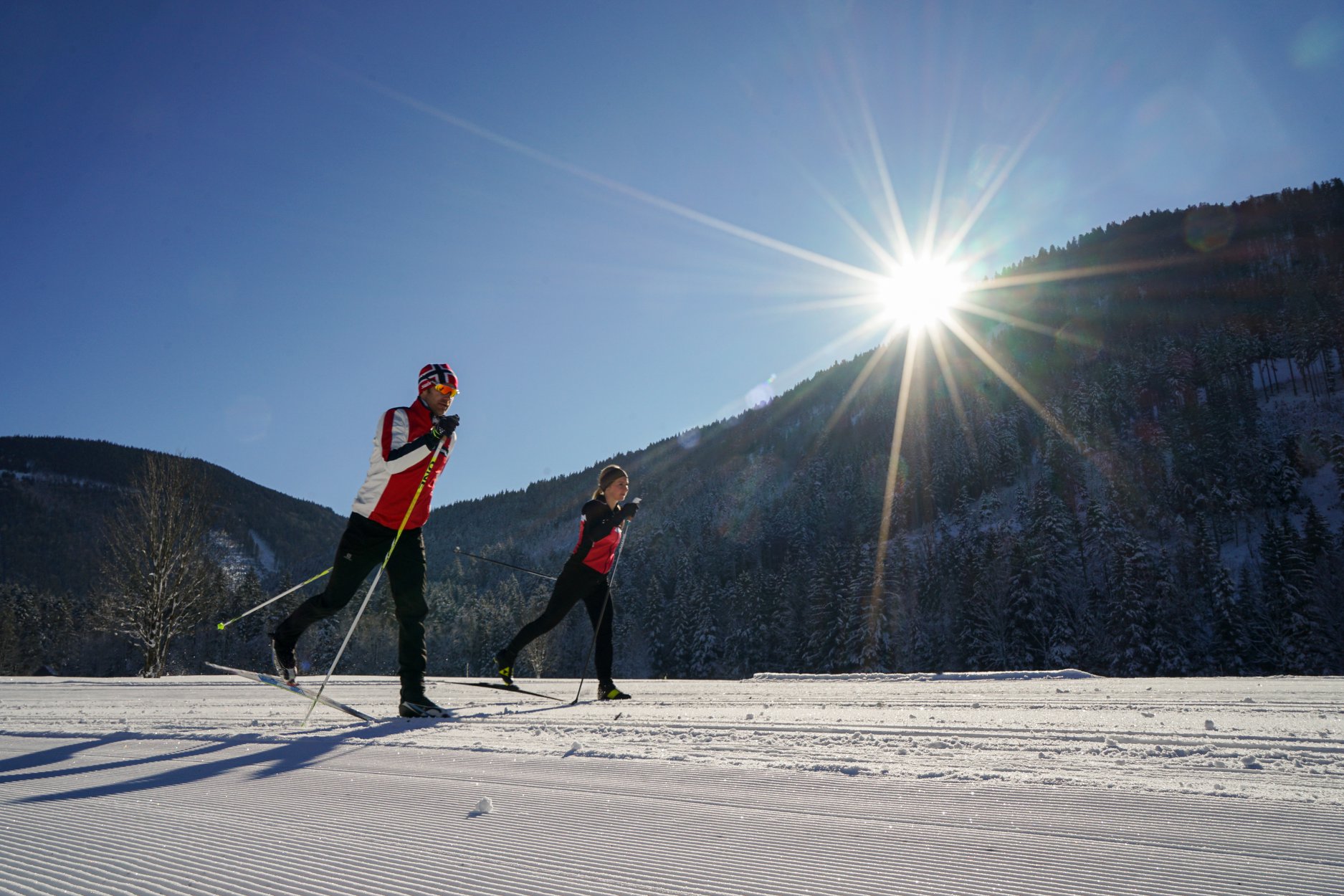 Langlaufen rund um Salzburg | Credit: Fuschlseeregion