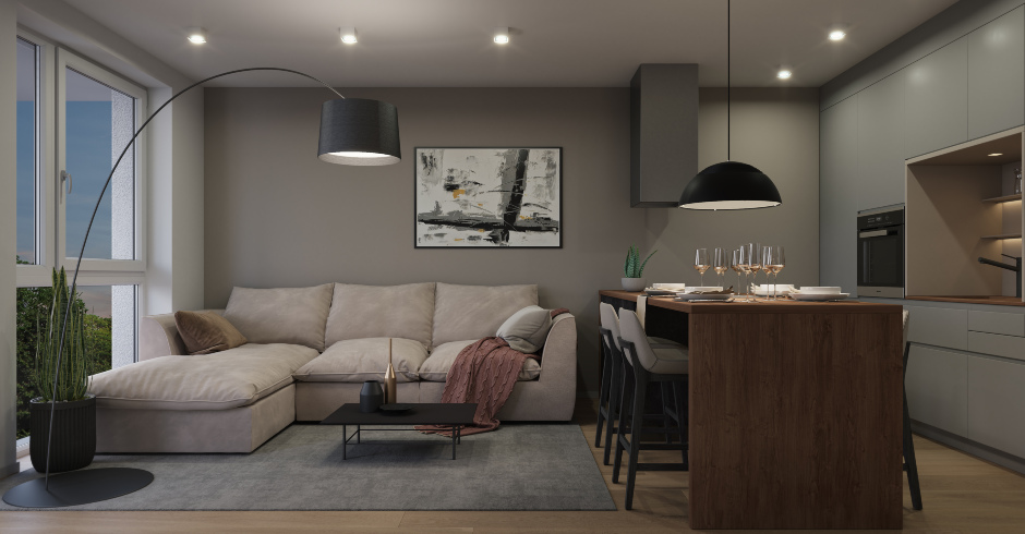 Modernes Wohnzimmer