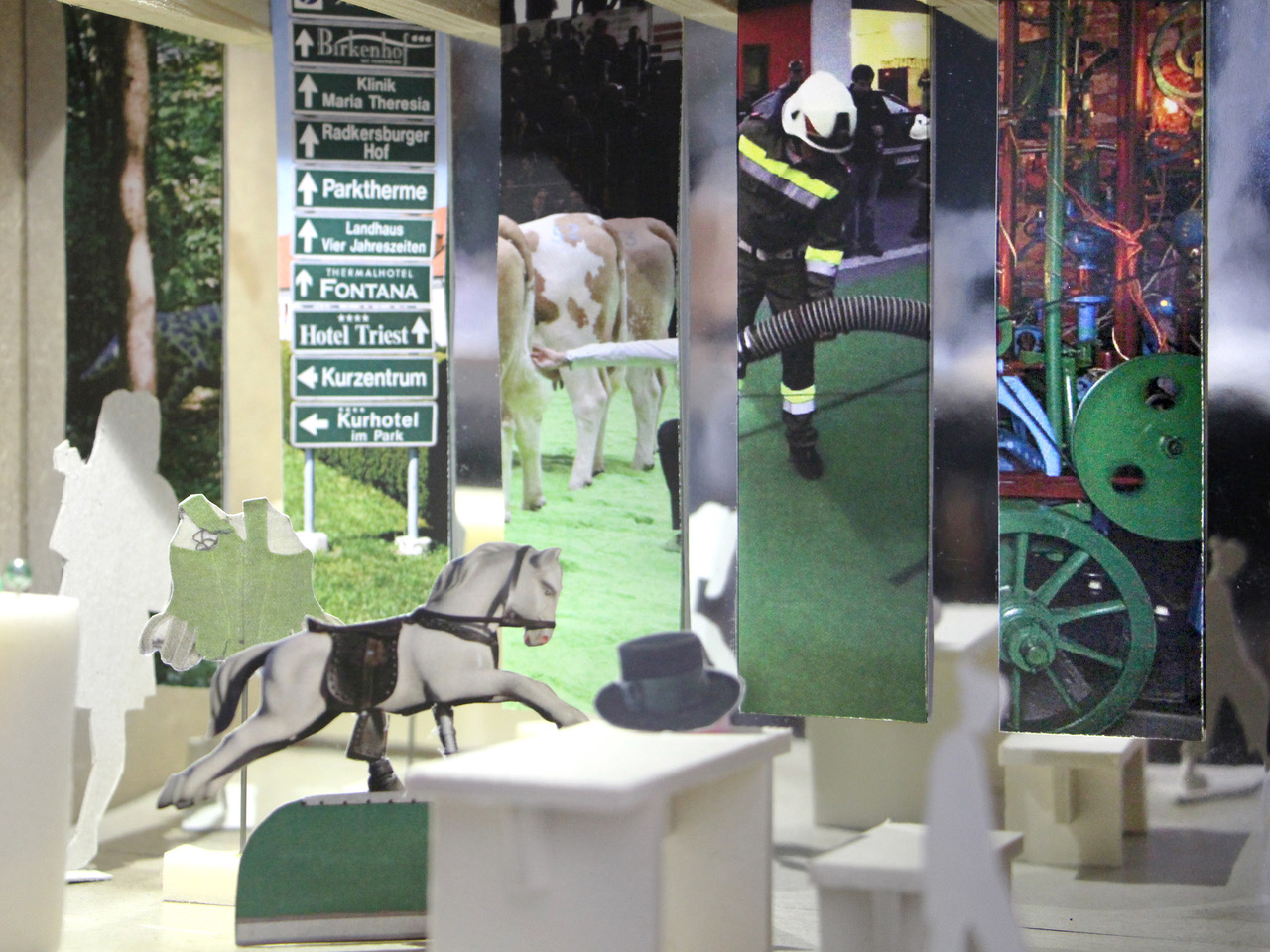 Ausstellung über die Farbe Grün