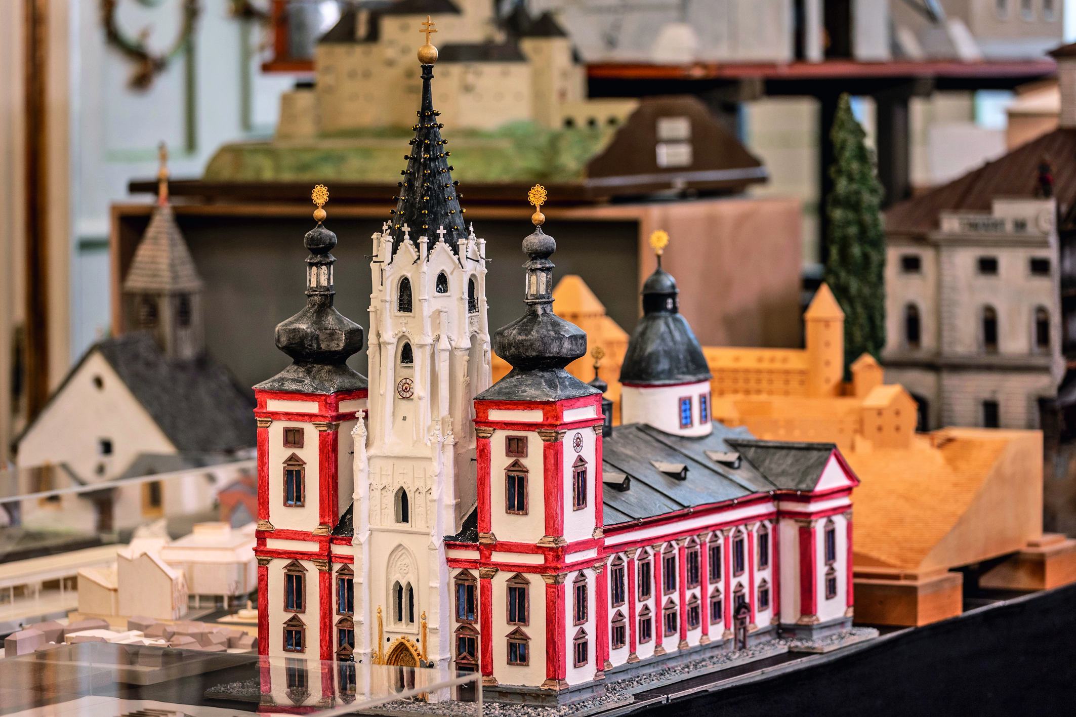 Das Modell einer Basilika