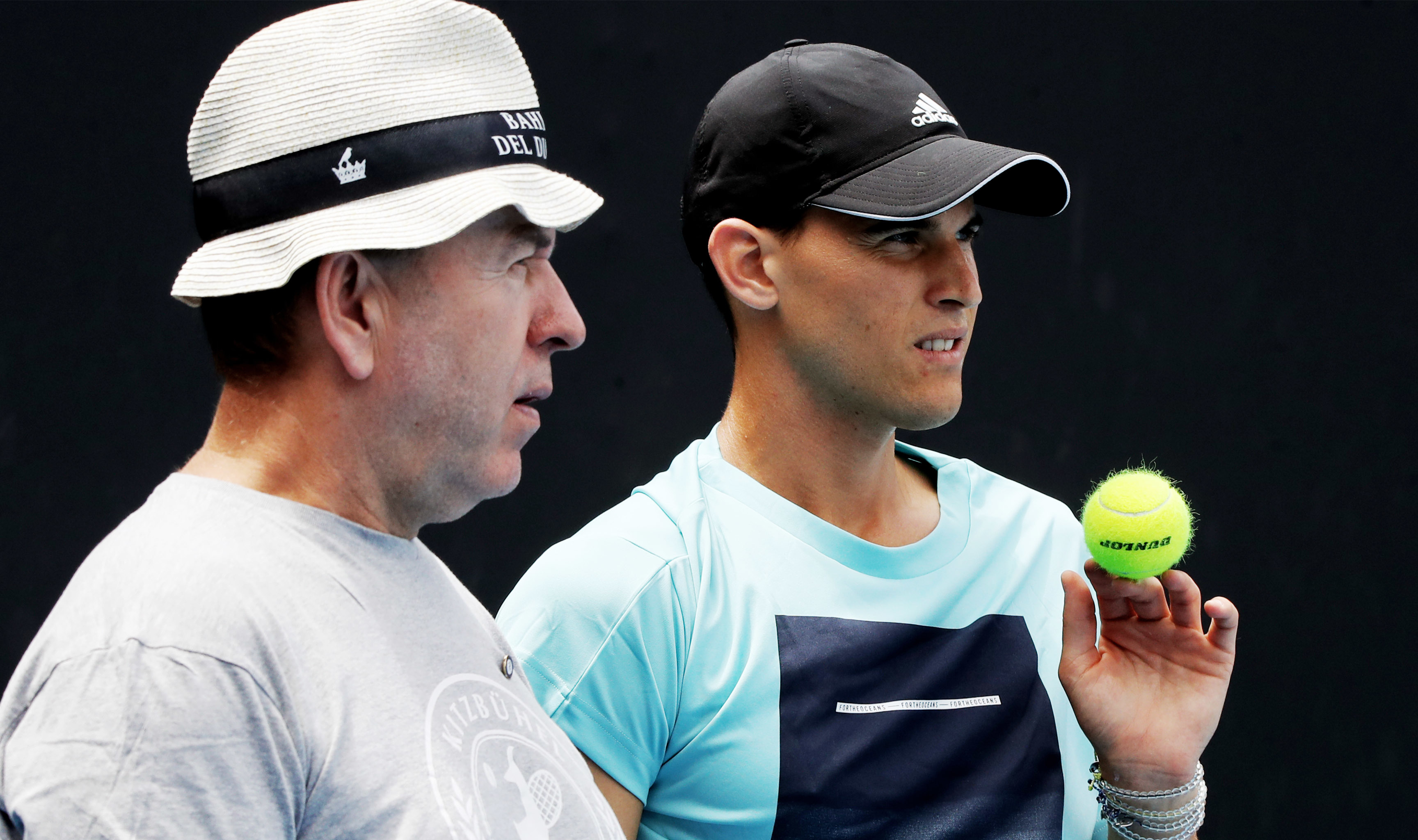 Dominic Thiem und Günter Bresnik