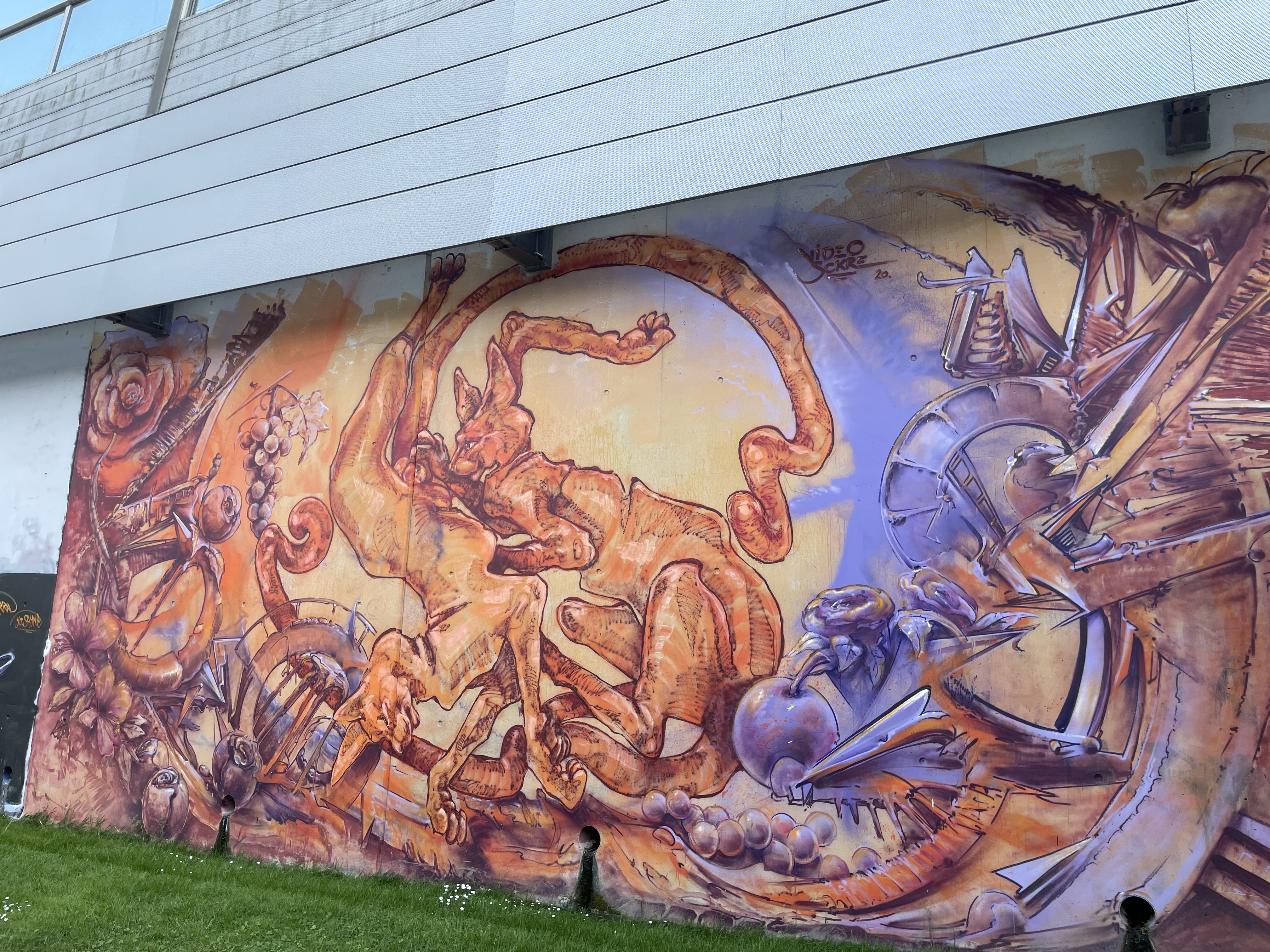 Street Art-Meile: Katze | Credit: Simone Reitmeier