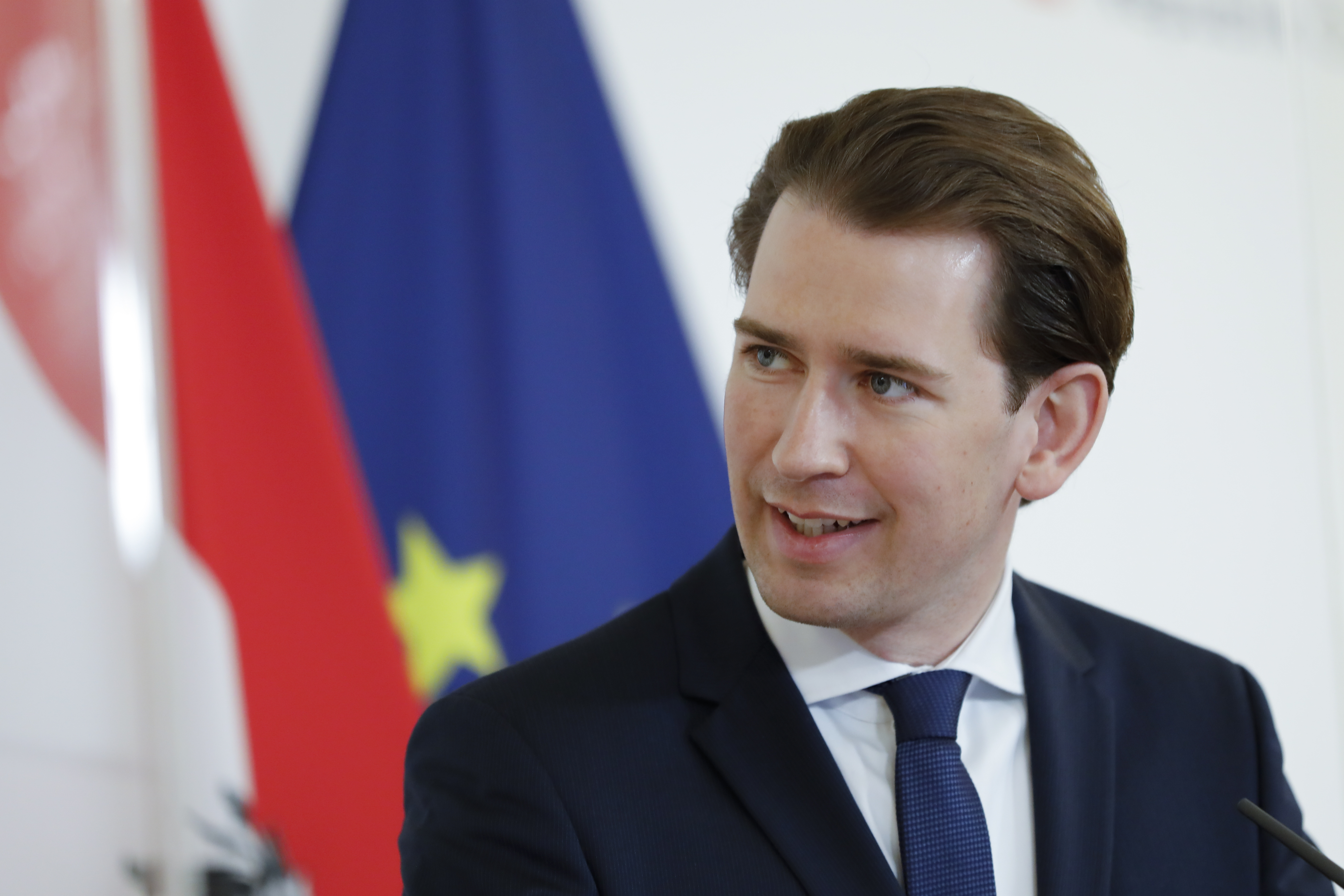 Porträt des Bundeskanzlers Kurz