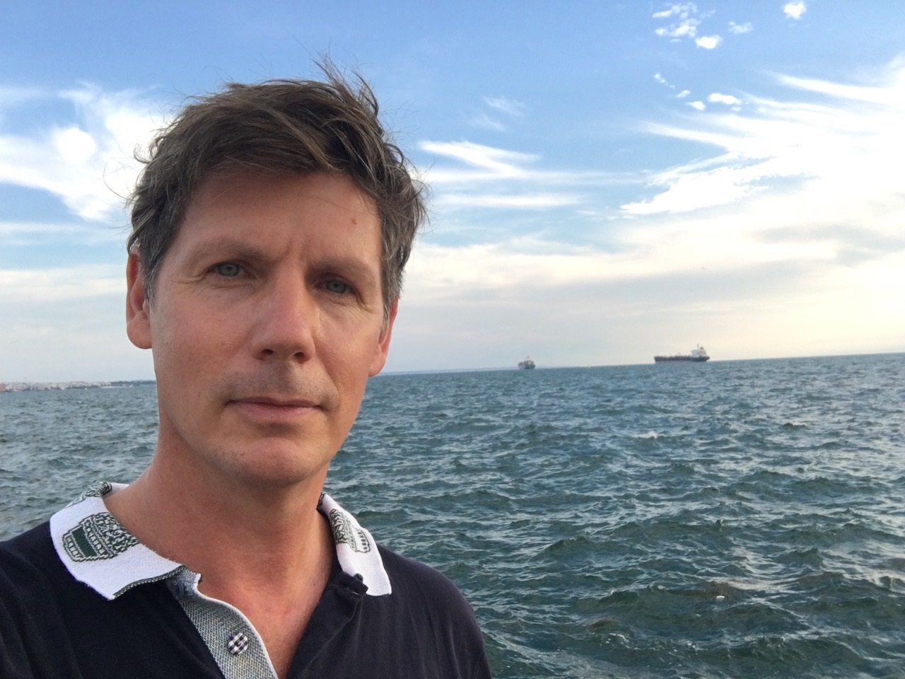 Thomas Clemens am Meer