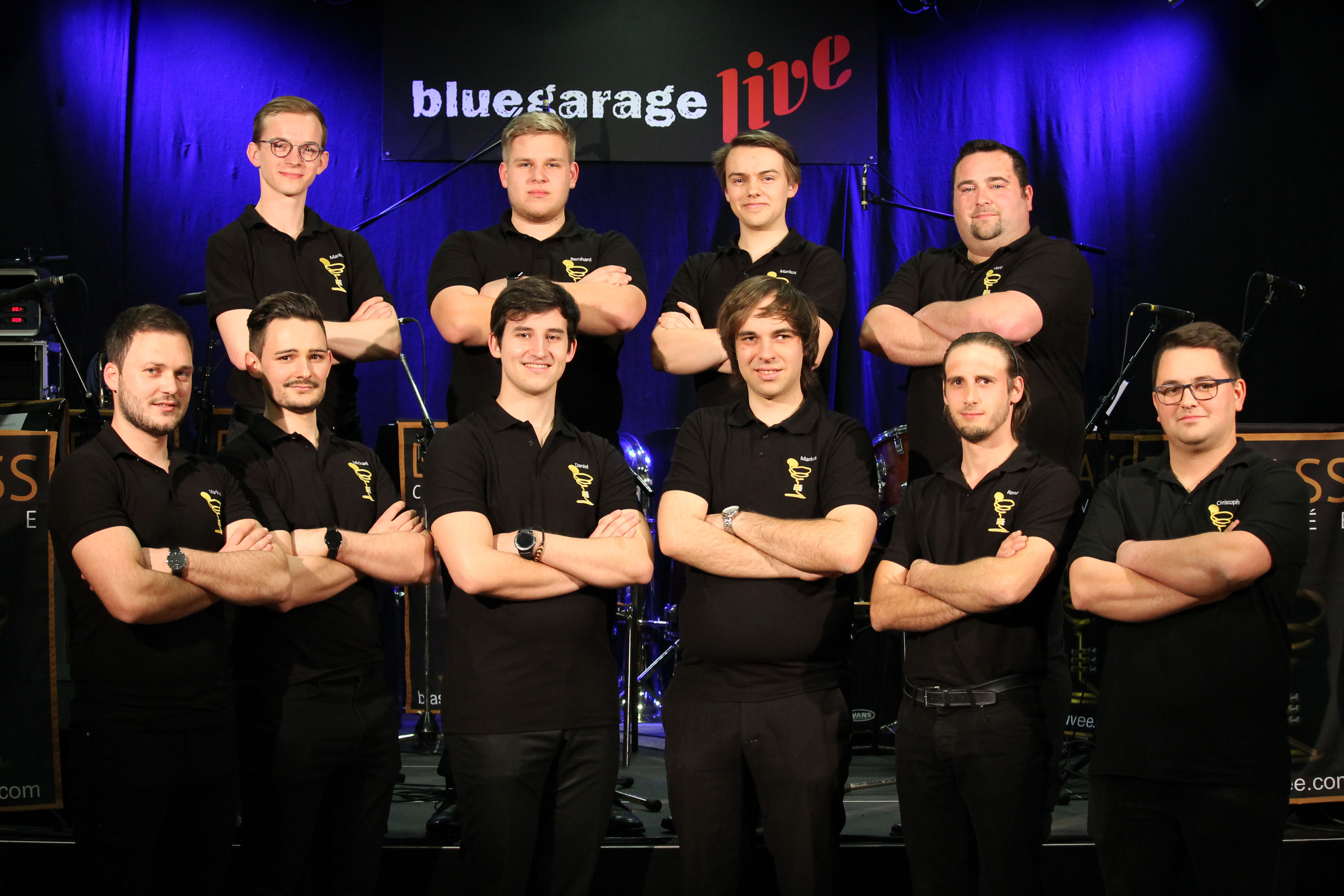 10 Musiker der Brass Cuvée