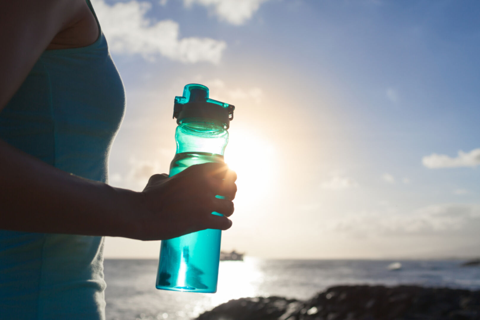 Unverzichtbar beim Workout - Wasser | Credit: iStock.com/kieferpix