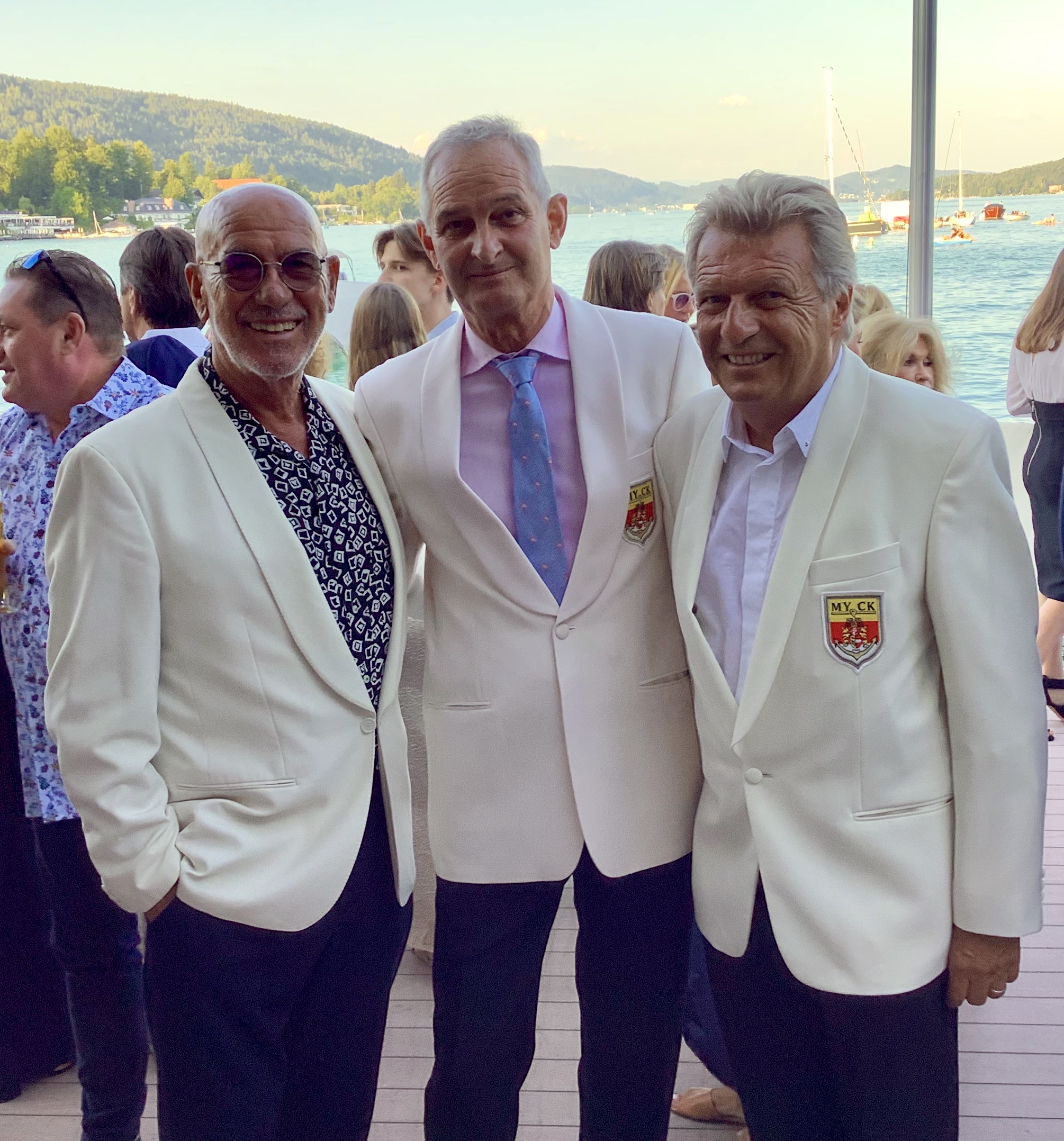 Prominente Gäste am Sommerfest