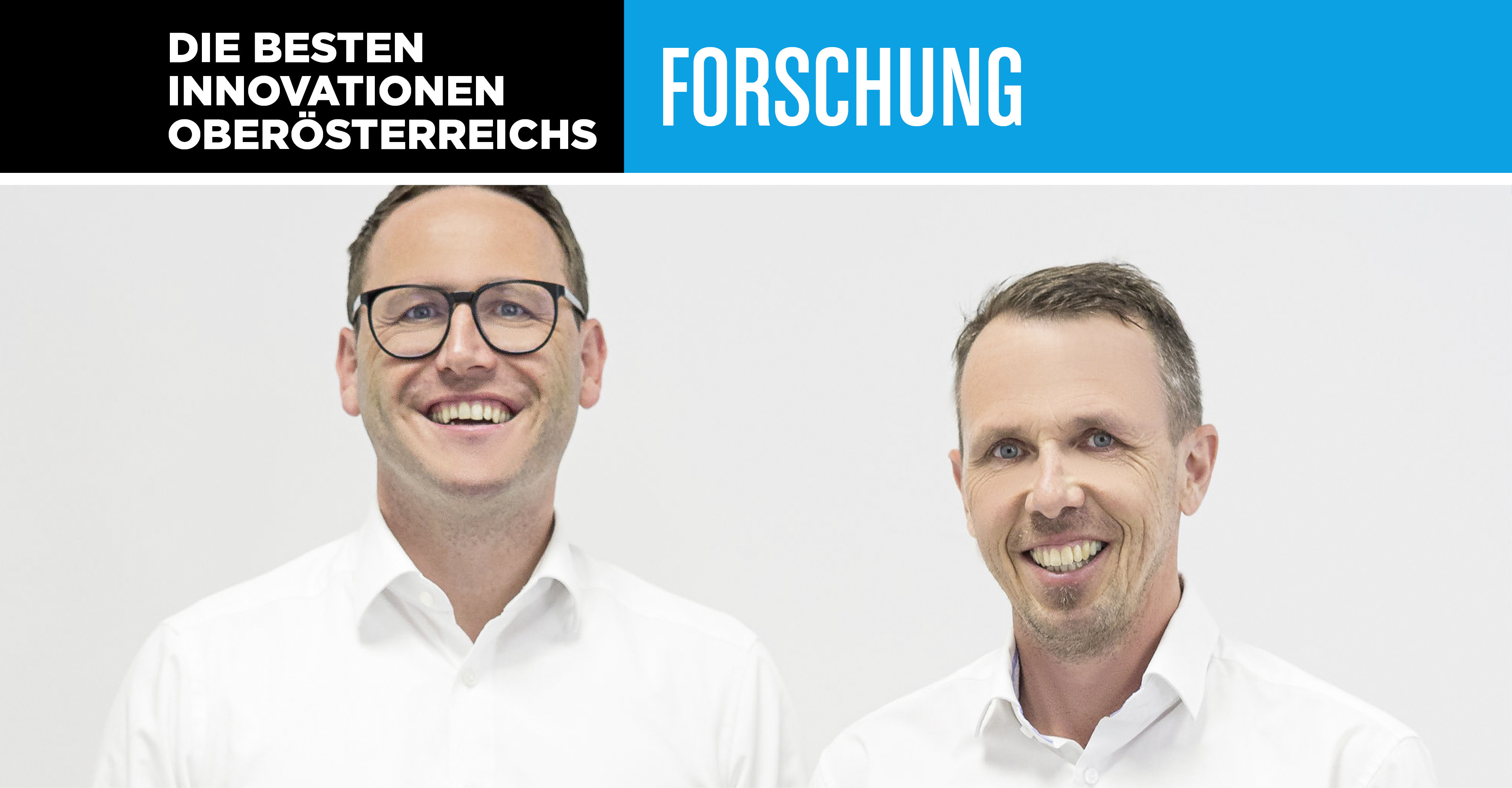 Markus Manz (re.), CEO SCCH, Hagenberg mit Florian Schnitzhofer, Geschäftsführer ReqPool