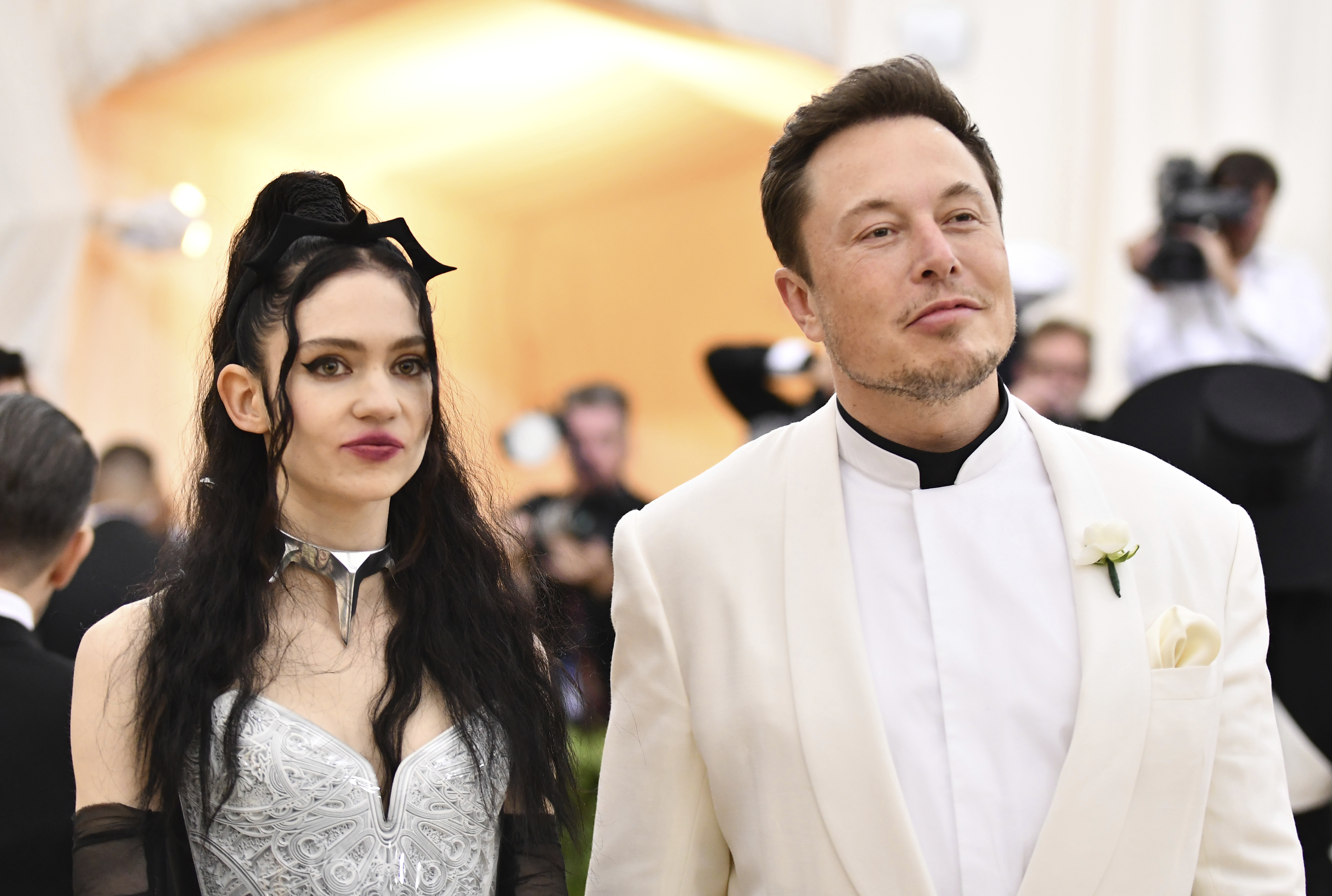 Elon Musk und Musikerin Grimes