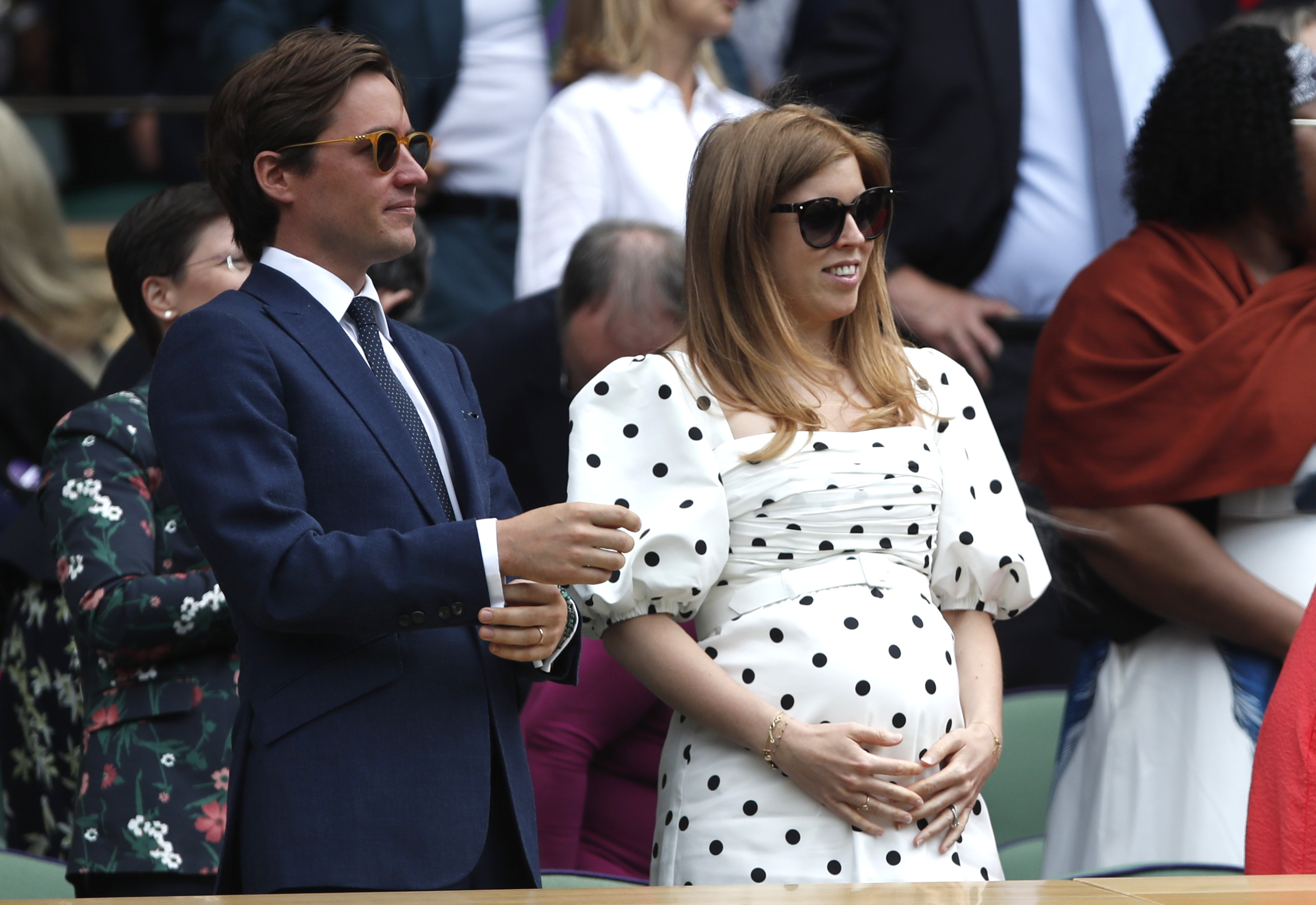 Prinzessin Beatrice mit ihrem Ehemann