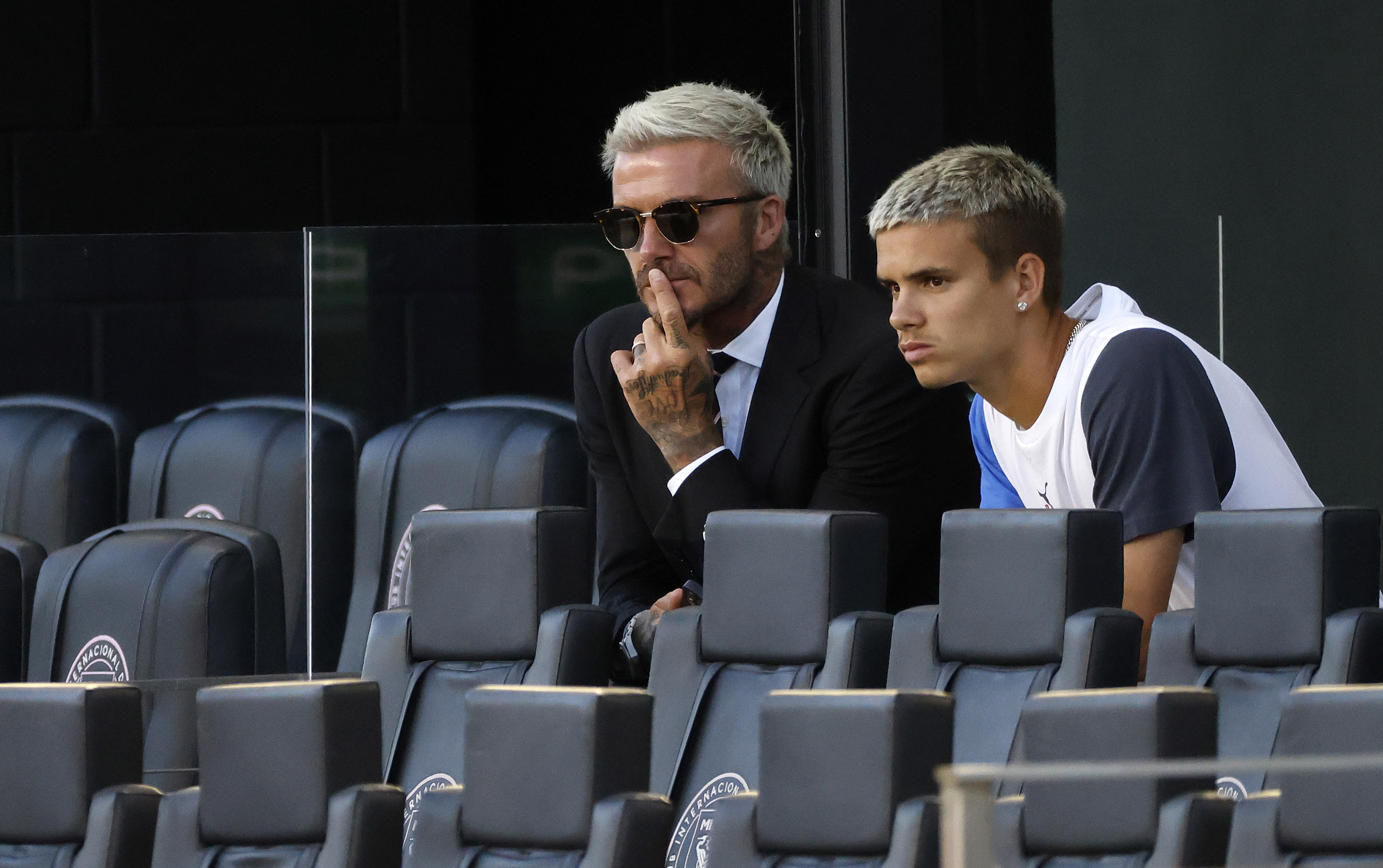Beckhams: Vater &amp; Sohn | Credit: Rhona Wise / AP / picturedesk.com